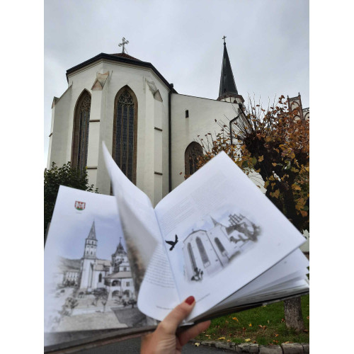 dvojjazyčná kniha Tajomstvo skalného sokola - Levoča